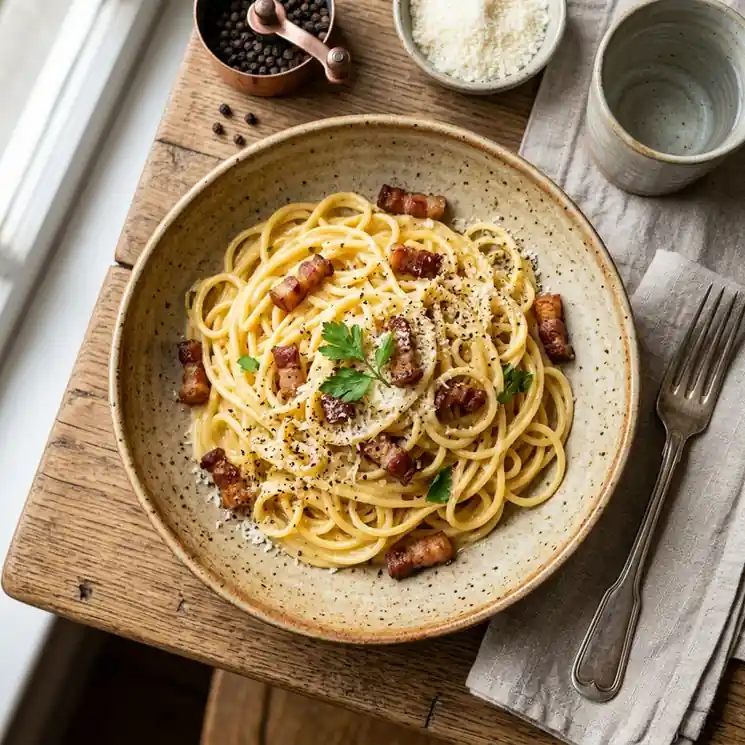 Authentic Italian Carbonara