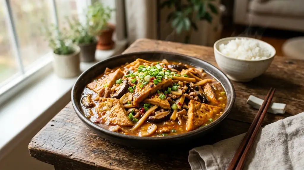 Home-style Braised Tofu (Jia Chang Dou Fu)