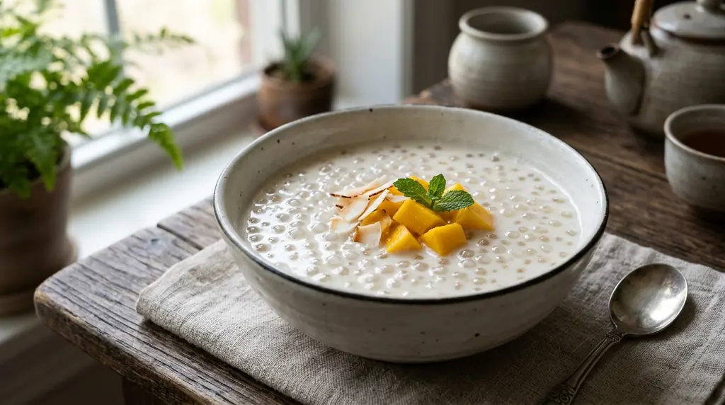 Coconut Milk Sago (Ye Zhi Xi Mi Lu)