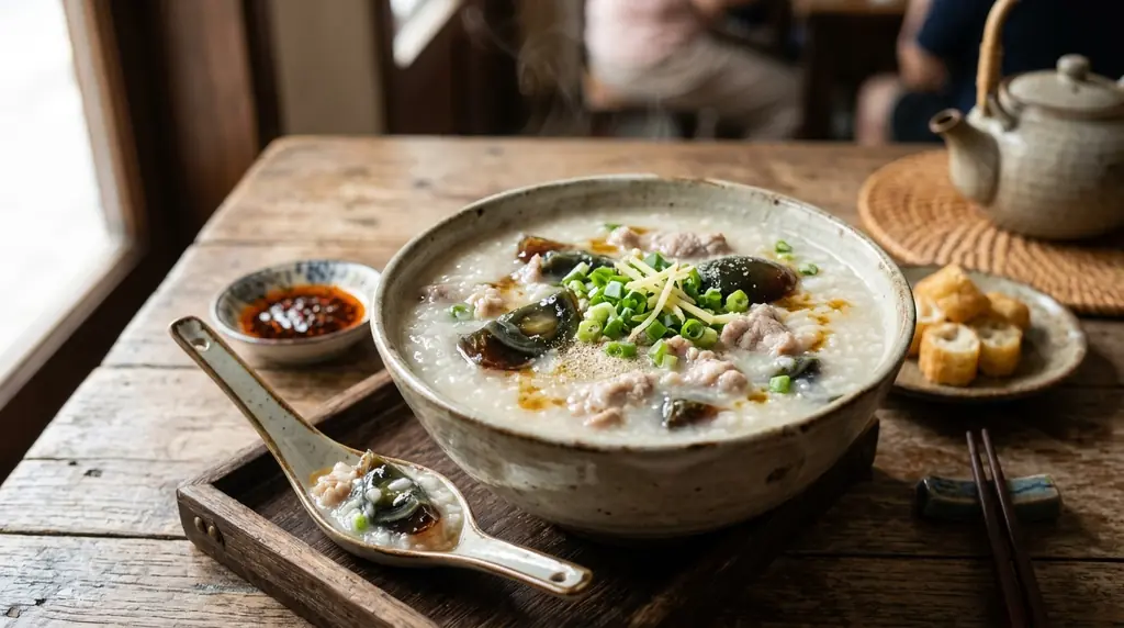 Century Egg and Pork Congee