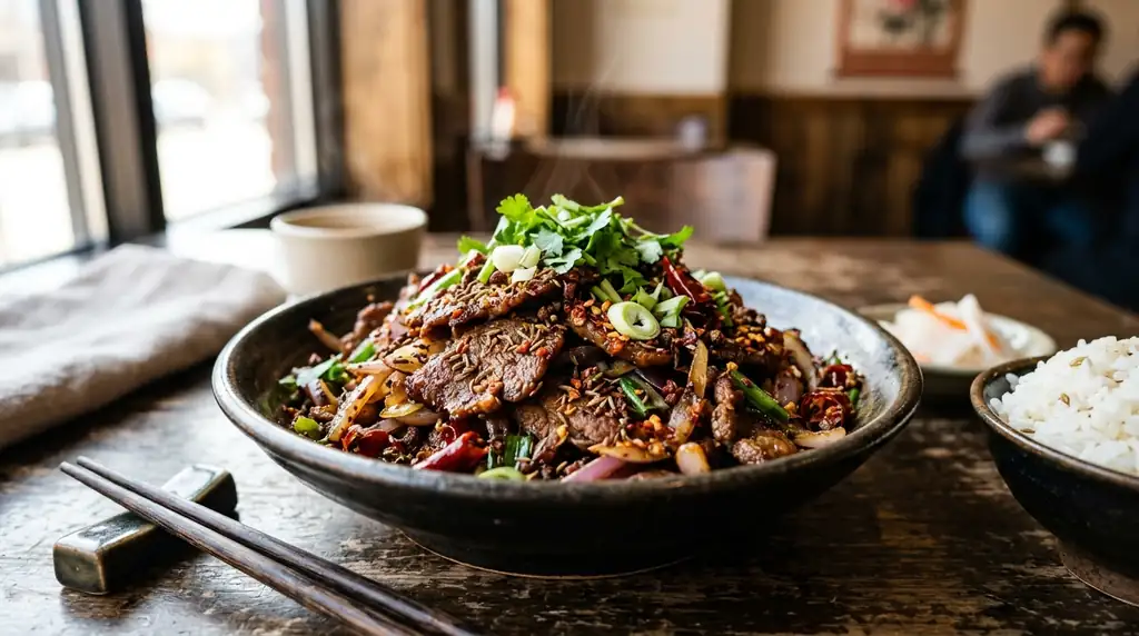 Xinjiang Cumin Lamb (Zi Ran Yang Rou)