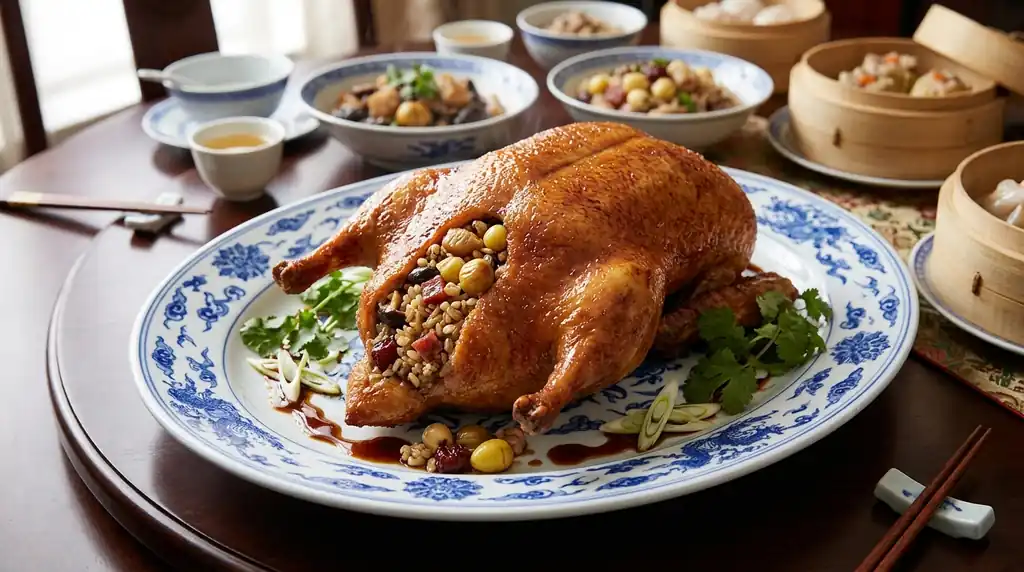 Eight Treasure Stuffed Duck (Ba Bao Ya)