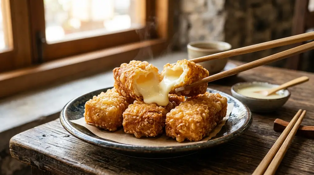 Fried Milk (Zha Xian Nai)