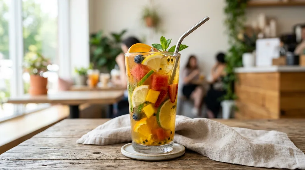 Fresh Fruit Green Tea