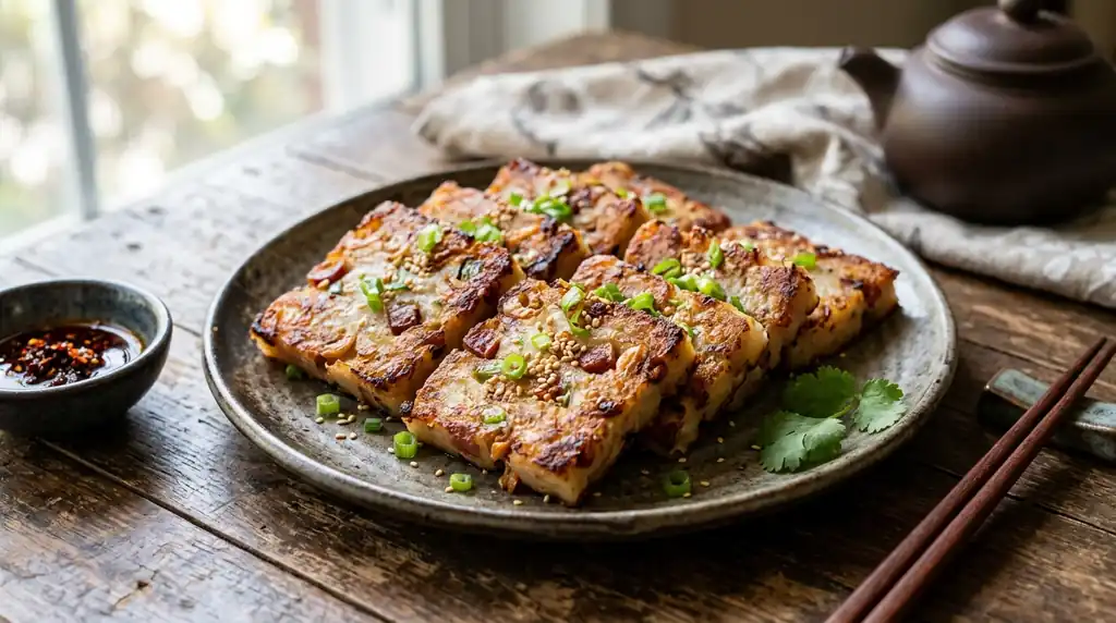 Luobo Gao (Chinese Turnip Cake)
