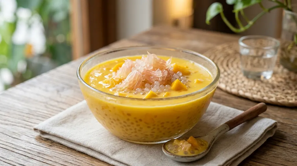 Mango Pomelo Sago (Yang Zhi Gan Lu)