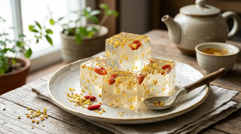 Osmanthus Jelly (Gui Hua Gao)