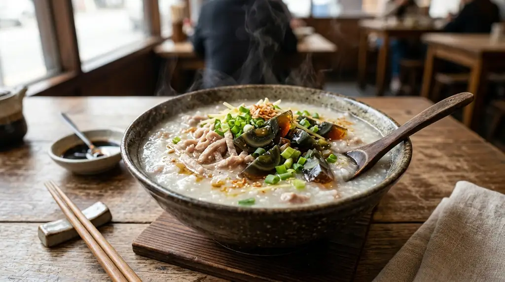 Century Egg and Pork Congee