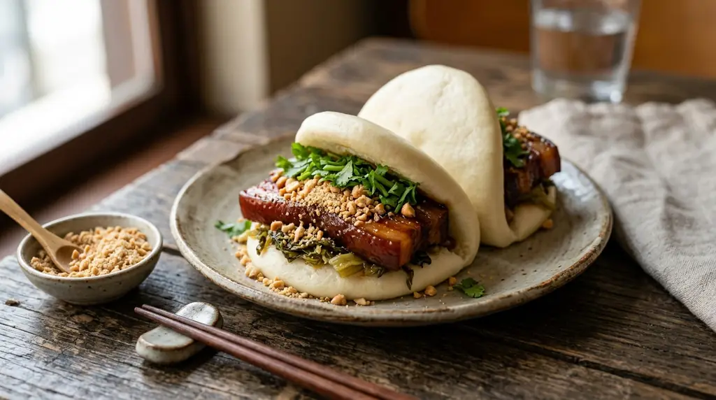 Gua Bao (Taiwanese Pork Belly Buns)