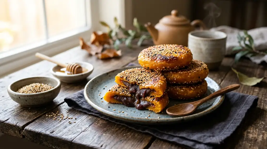 Pumpkin Pancakes (Nan Gua Bing)