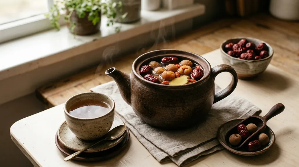 Red Date and Longan Tea