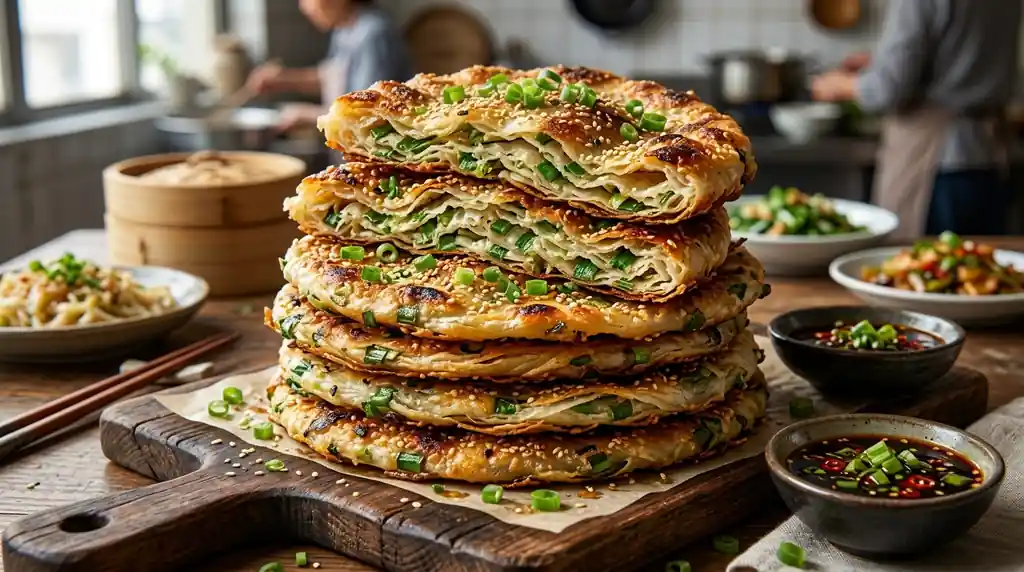 Scallion Pancakes (Cong You Bing)