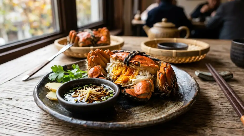 Shanghai Steamed Hairy Crab (Da Zha Xie)