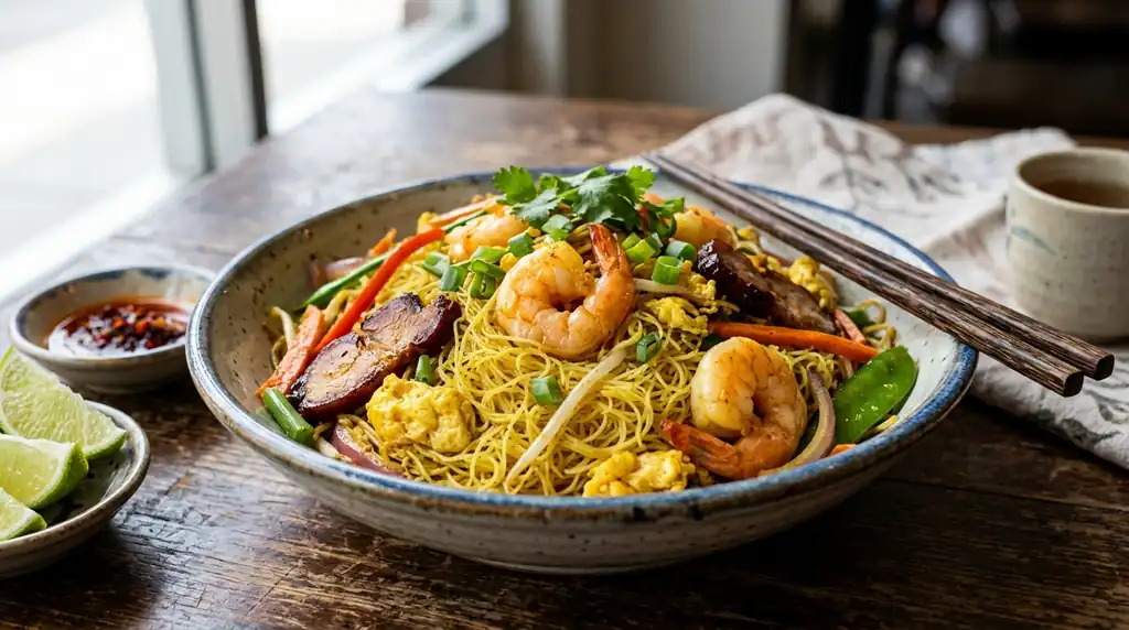 Singapore Noodles (Xing Zhou Chao Mi)