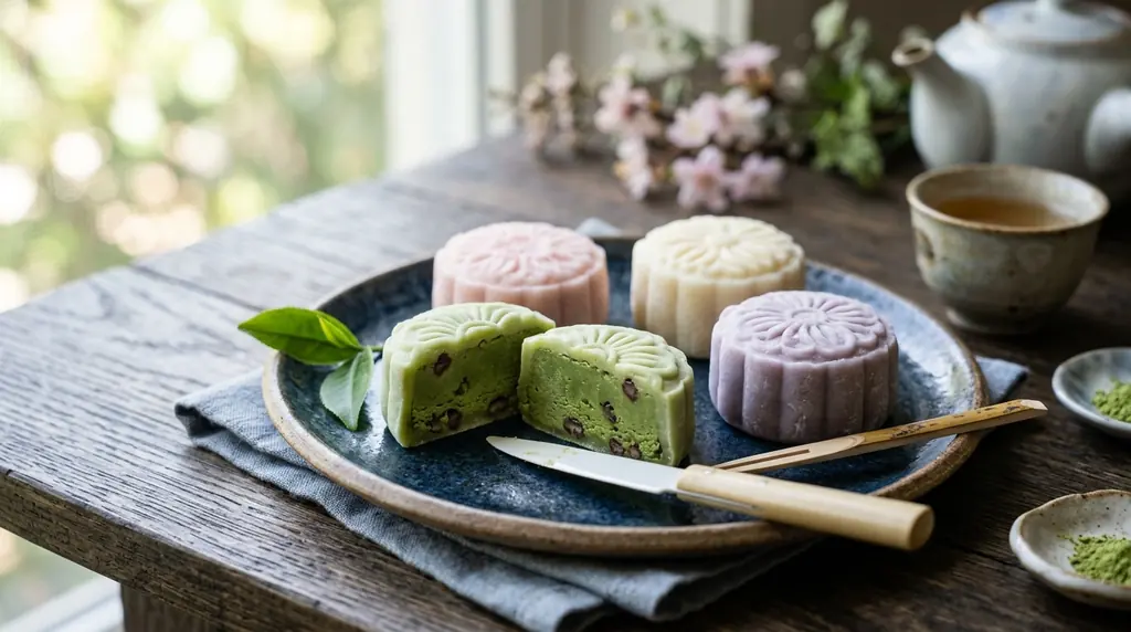 Snow Skin Mooncake (Bing Pi Yue Bing)