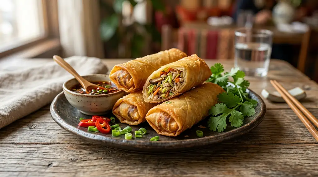 Crispy Spring Rolls (Chun Juan)