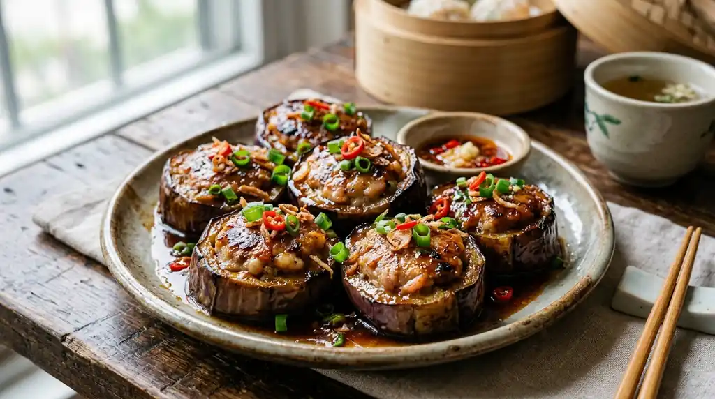 Stuffed Eggplant (Yong Tau Foo)