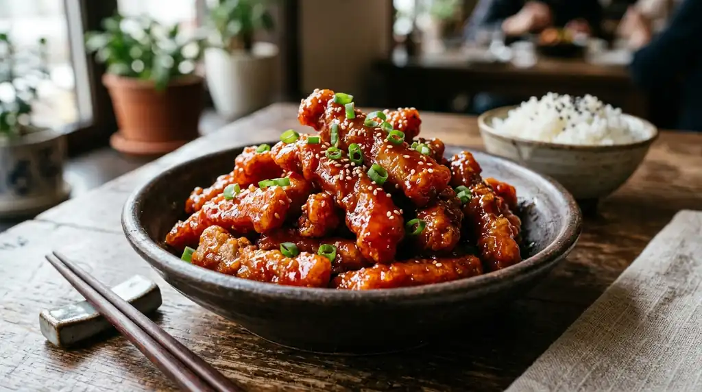 Sweet and Sour Pork (Tang Cu Li Ji)