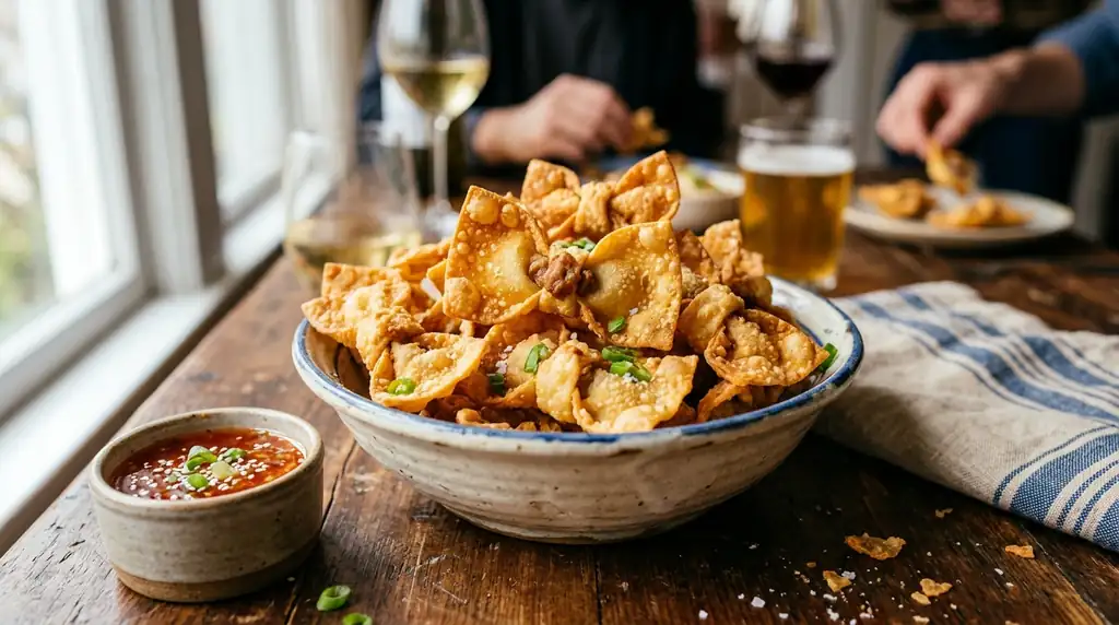 Fried Wonton Crisps