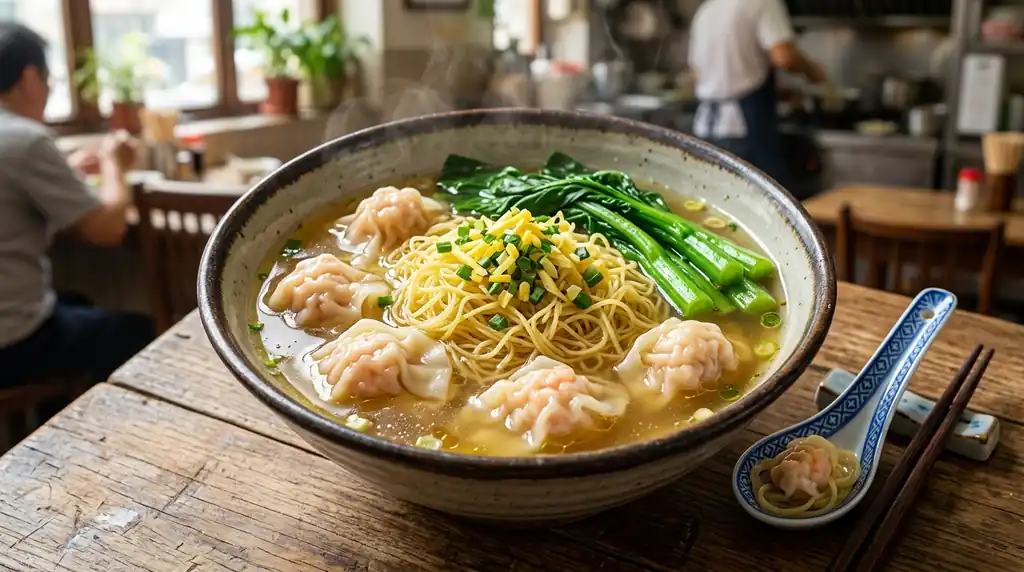 Cantonese Wonton Noodle Soup