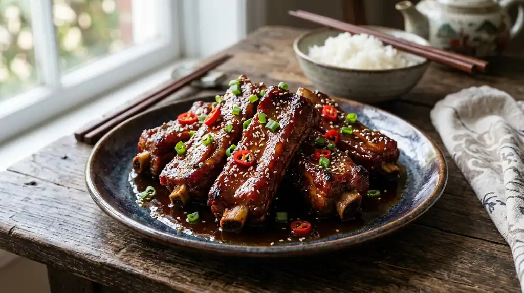 Wuxi Braised Pork Ribs (Wuxi Pai Gu)