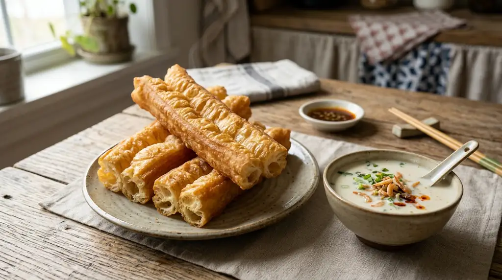 Youtiao (Chinese Fried Dough Sticks)
