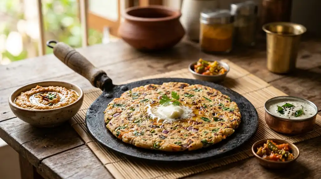 Indian Akki Roti