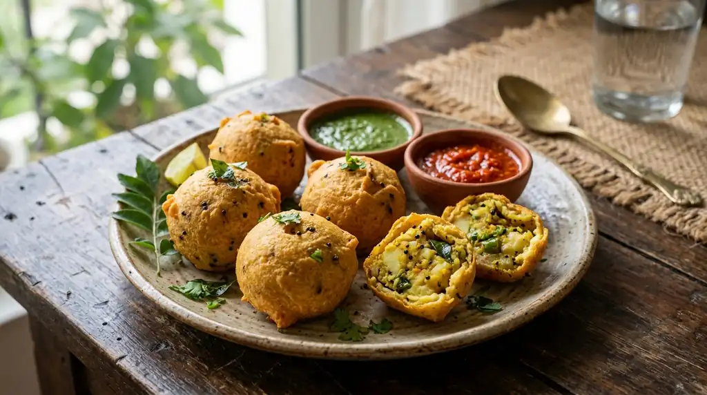 Indian Aloo Bonda (Batata Vada)