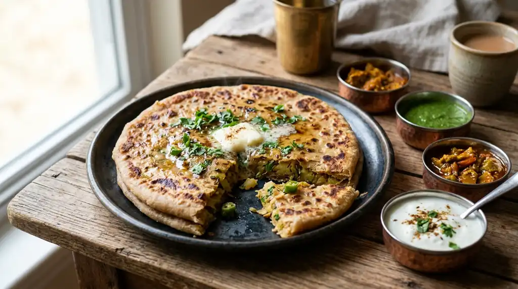 Indian Aloo Paratha