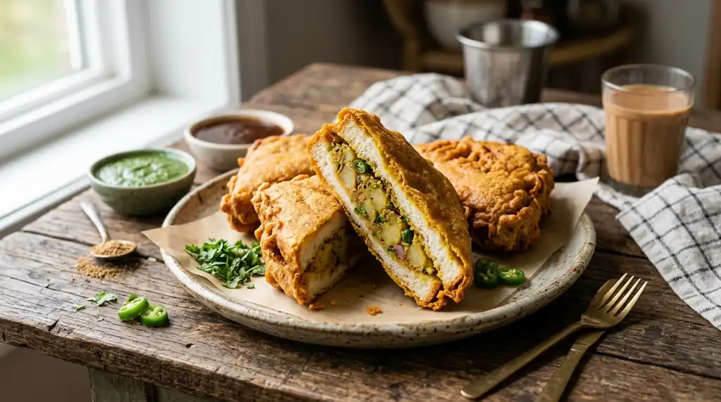 Indian Bread Pakoda