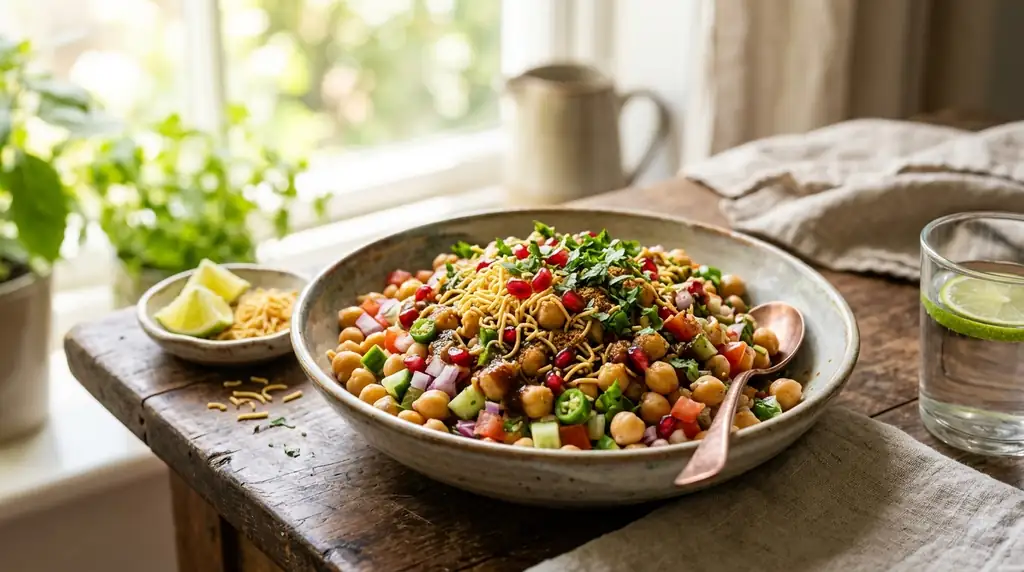 Indian Chana Chaat
