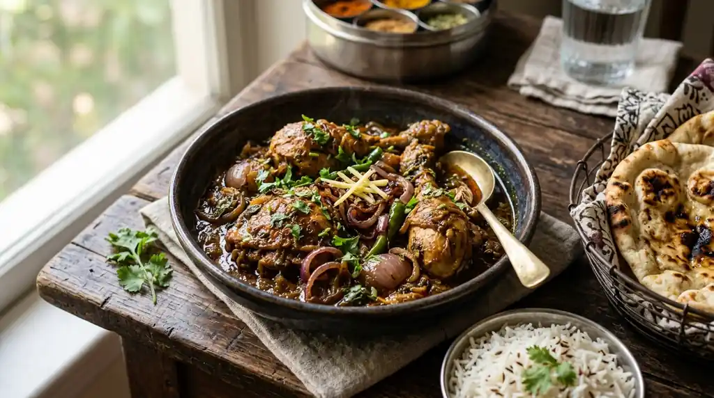 Indian Chicken Do Pyaza