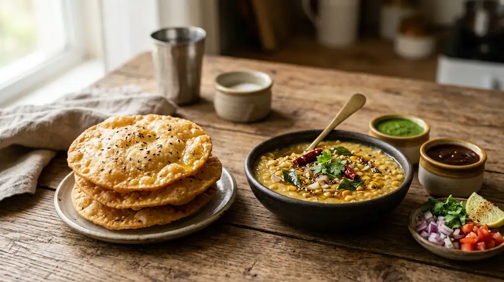 Indian Dal Pakwan