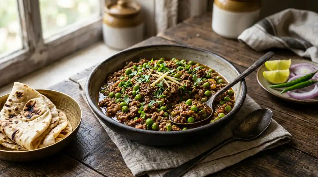 Indian Keema Matar