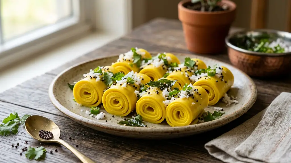Indian Khandvi