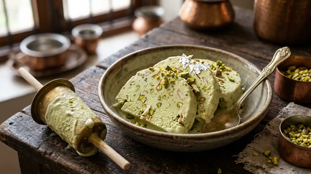 Indian Kulfi (Pista Kulfi)