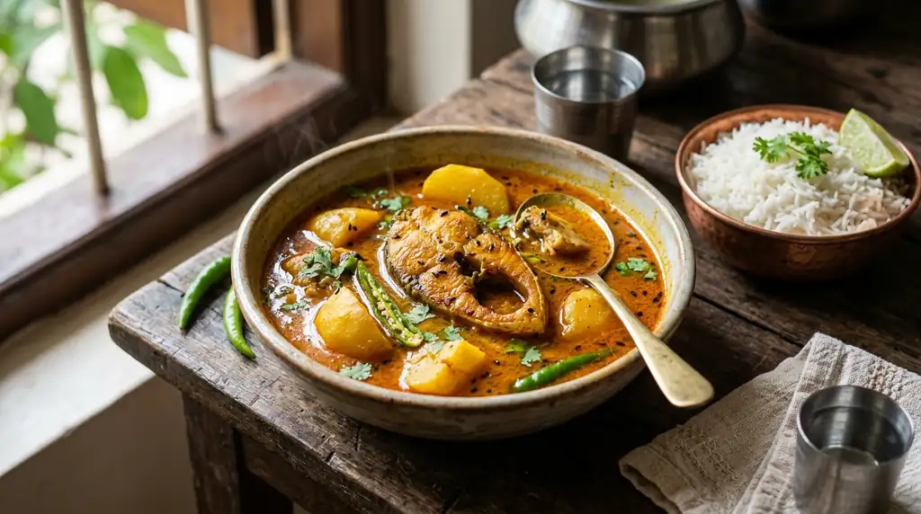 Indian Fish Curry (Macher Jhol)