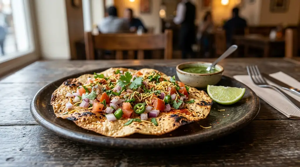 Indian Masala Papad