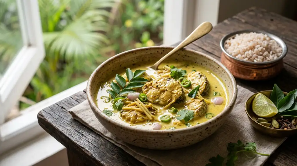 Indian Fish Curry (Meen Moilee)