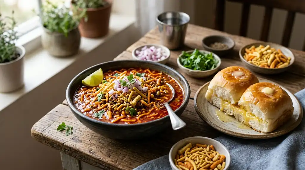 Indian Misal Pav
