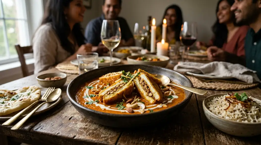 Indian Paneer Pasanda