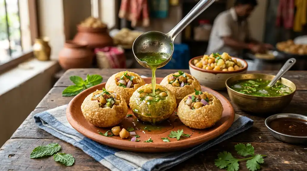 Indian Pani Puri (Golgappa)