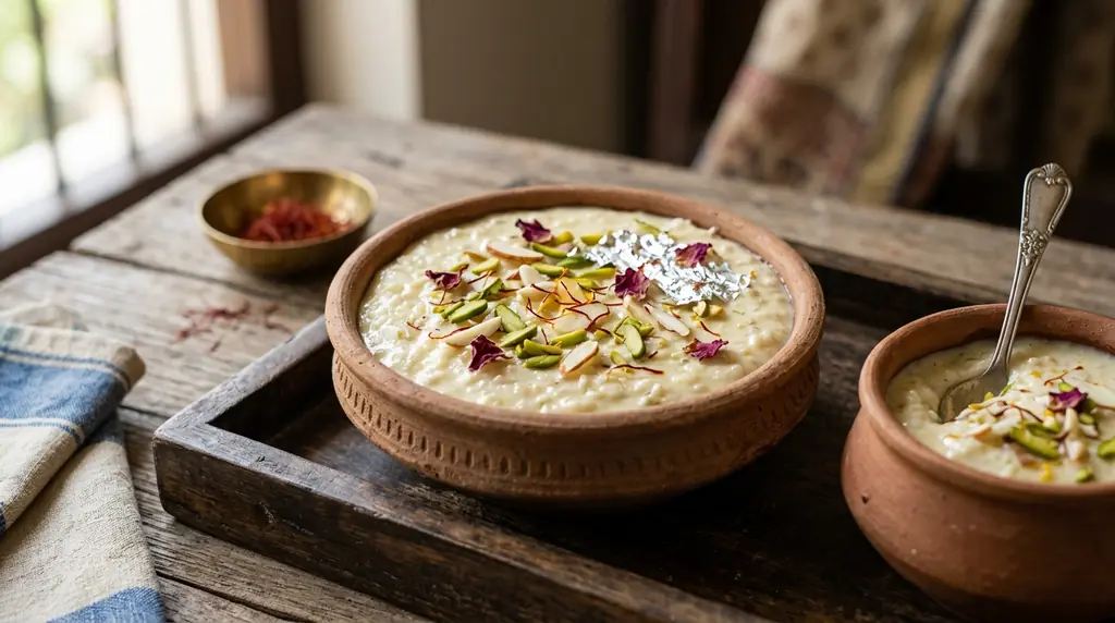 Indian Phirni (Rice Custard)