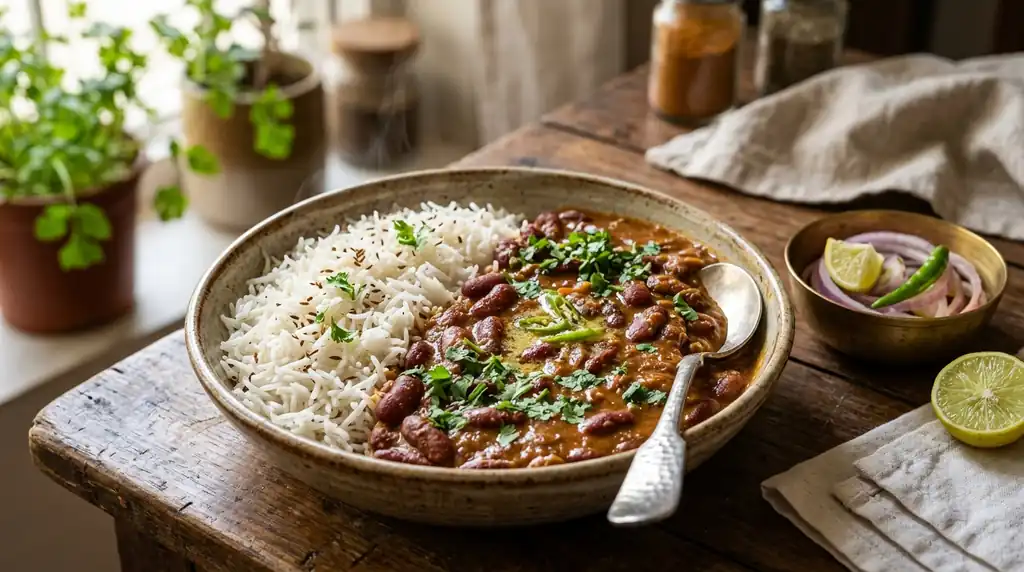 Indian Rajma Chawal