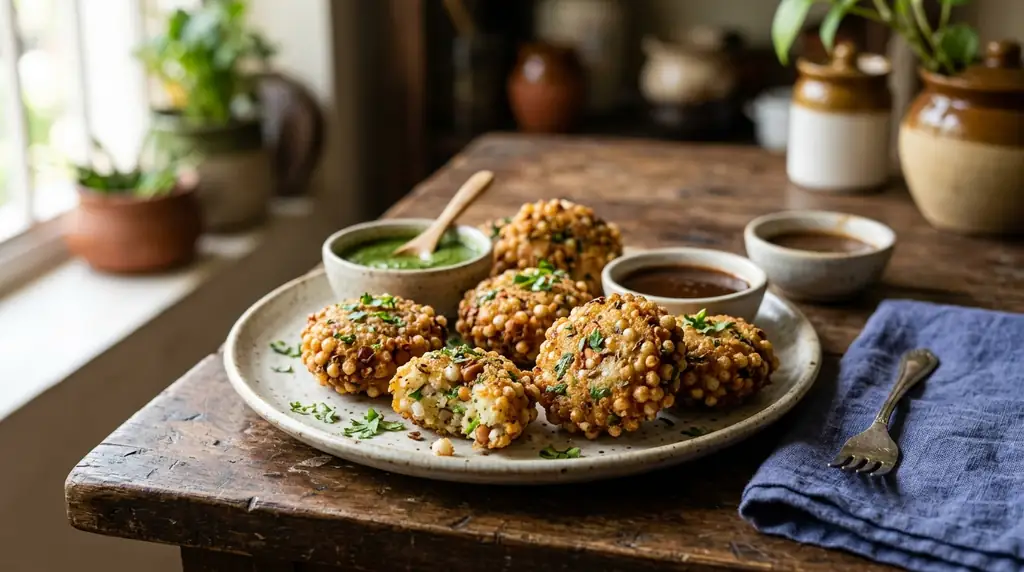 Indian Sabudana Vada