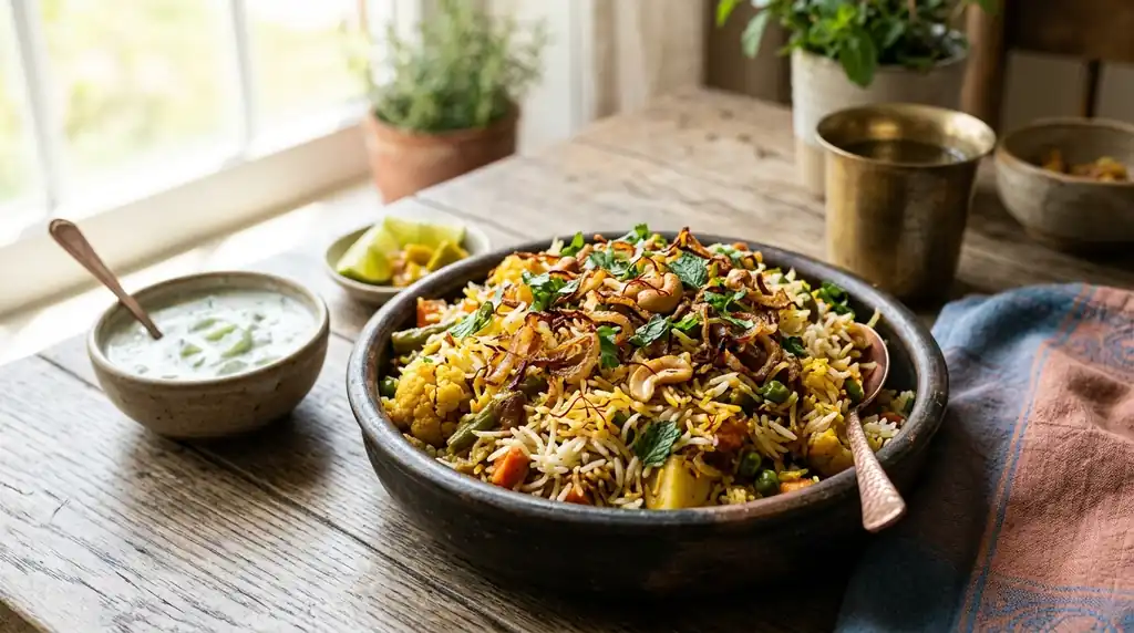 Indian Vegetable Biryani