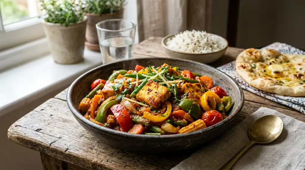 Indian Vegetable Jalfrezi