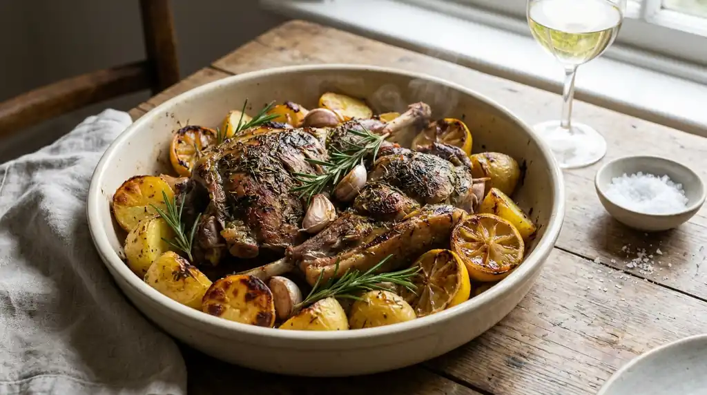 Italian Abbacchio al Forno (Roasted Lamb)