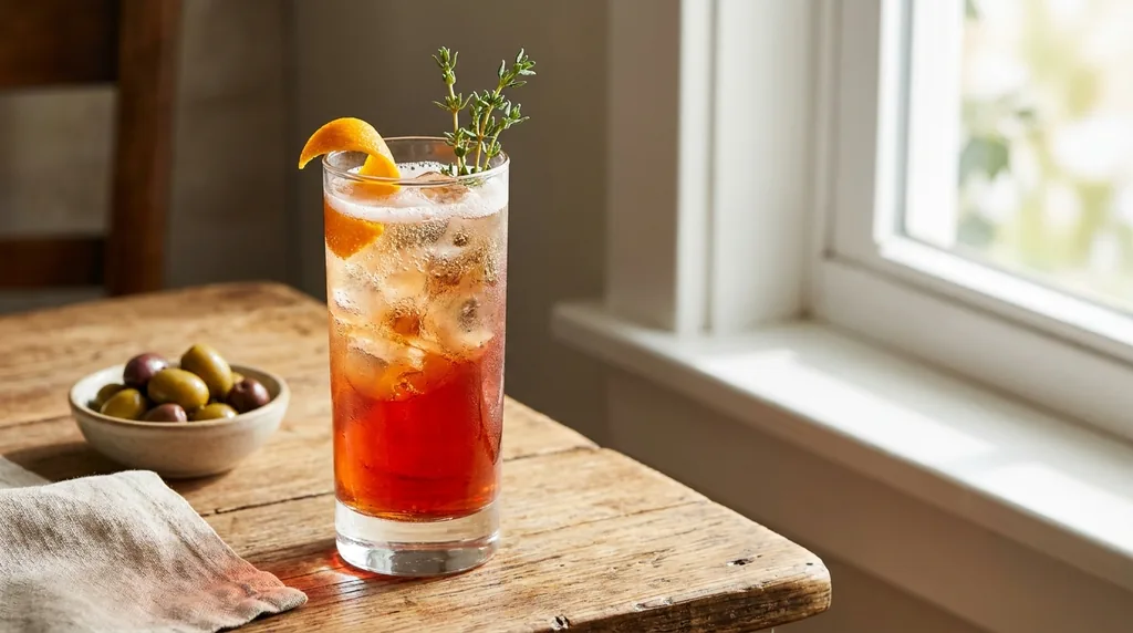 Italian Americano Cocktail