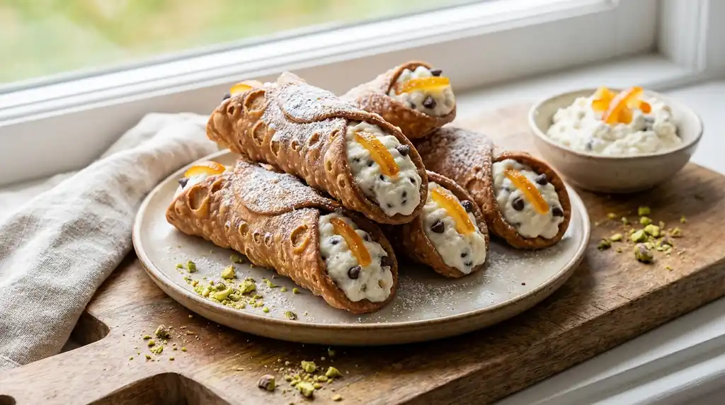 Italian Cannoli Siciliani